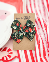 Poinsettia Floral  // Hand-Tied