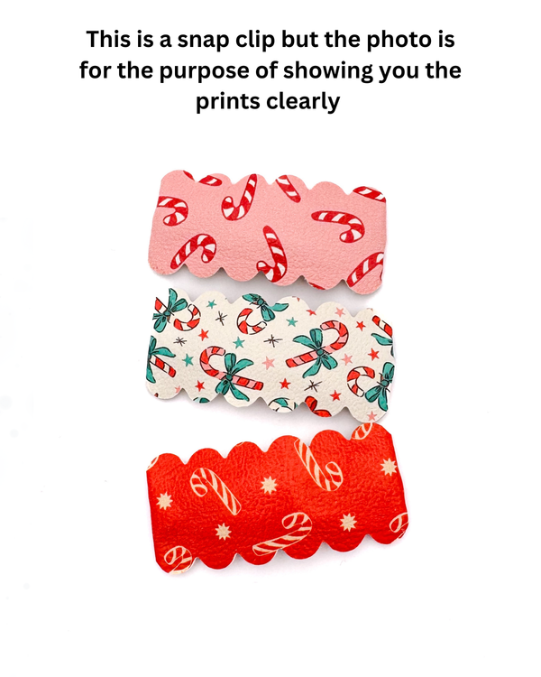 Candy Canes // Pattern Bows