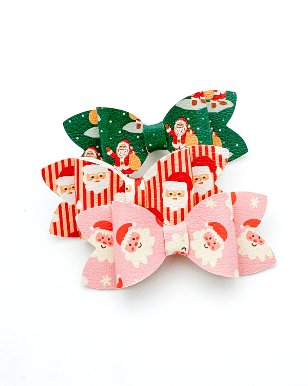 Santas // Pattern Bows