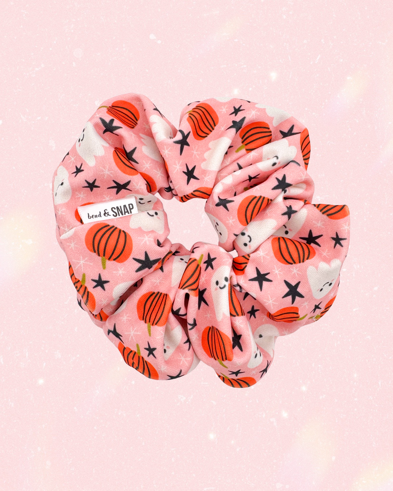 Pumpkins & Ghosts // Scrunchies