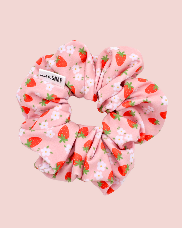 Floral Berries // Scrunchies