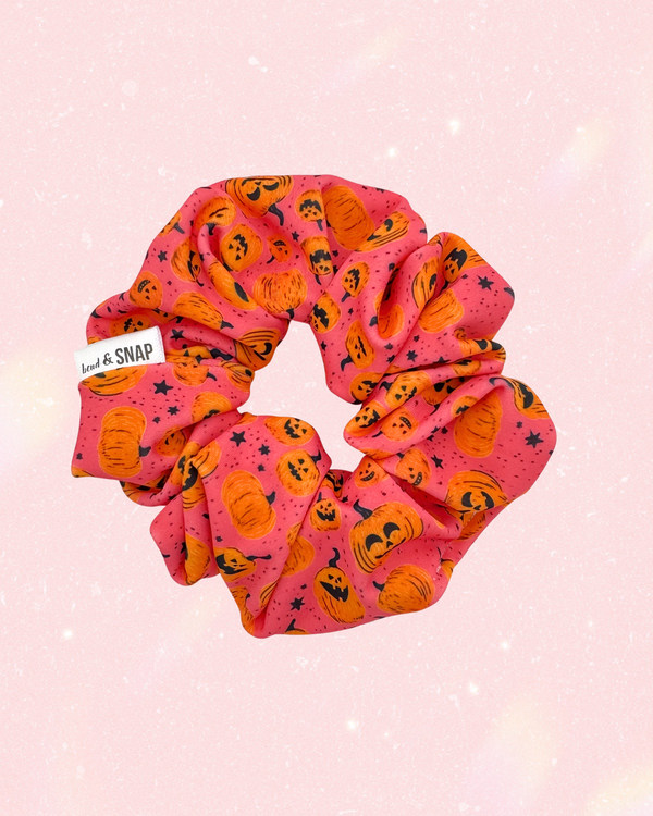 Hot Pumpkins // Scrunchies