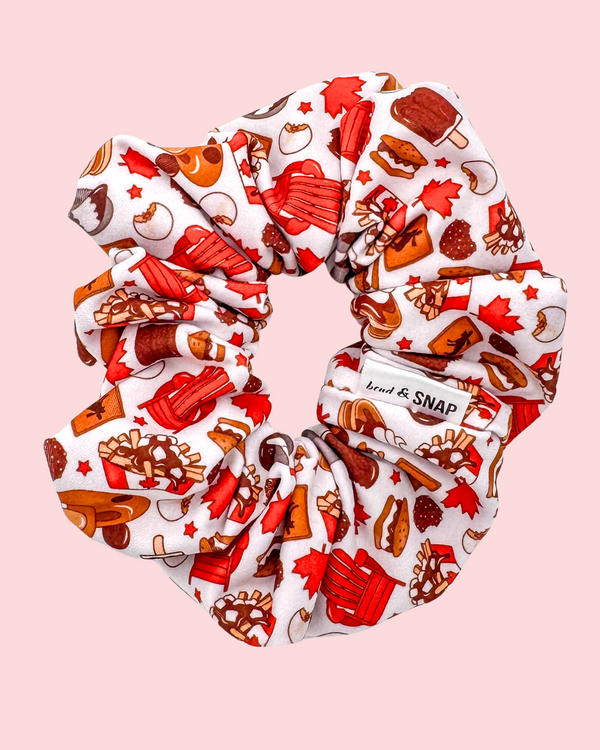 Canada Day // Scrunchies
