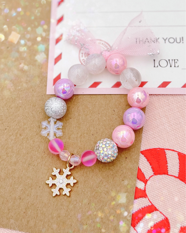 Pre order 2 weeks // Snowflake // Child Bracelet