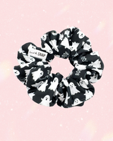 Ghosts on Black // Scrunchies