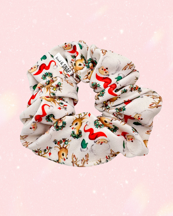 Vintage Christmas // Scrunchies