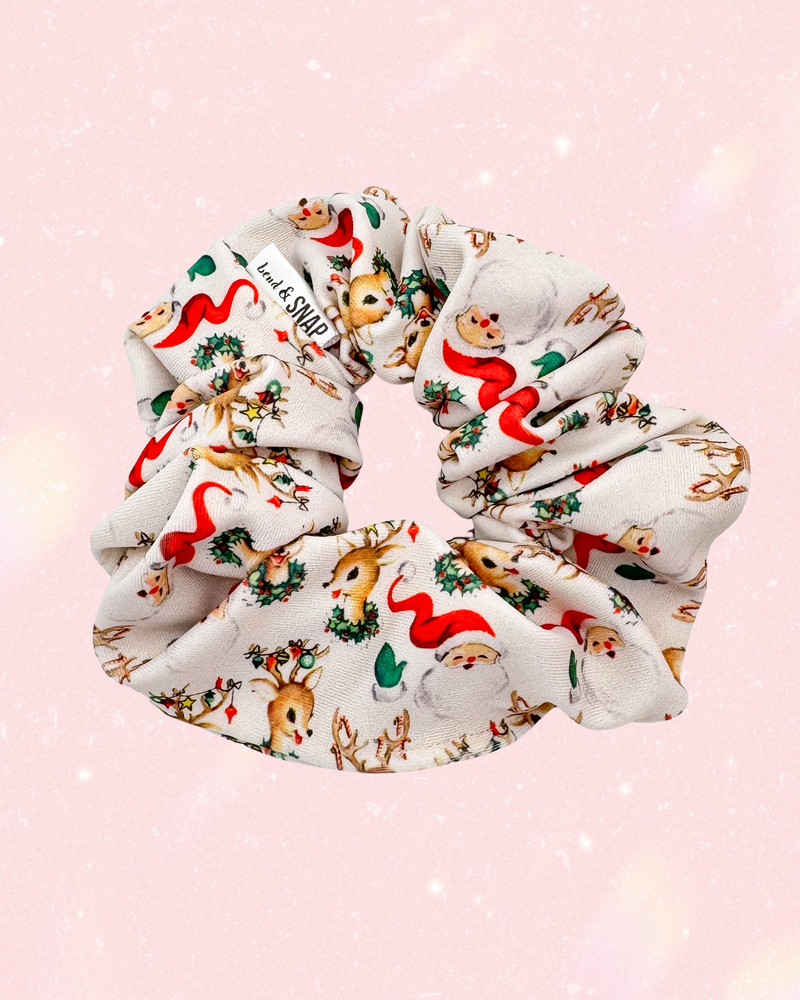 Vintage Christmas // Scrunchies
