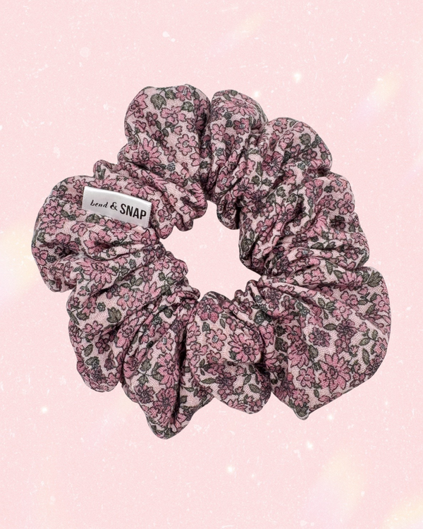 Floral Double Gauze // Scrunchies