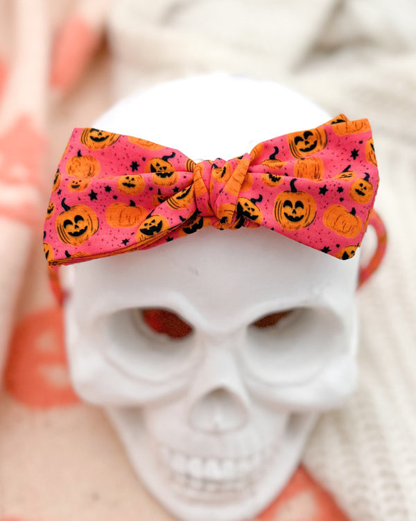 Hot Pumpkins // Bow Headband