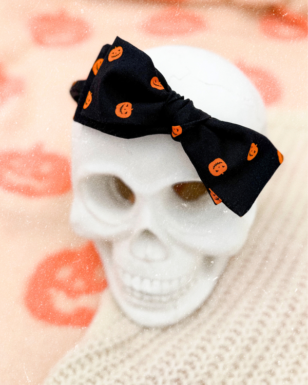 Scattered Pumpkins  // Bow Headband