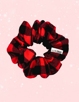 Buffalo Plaid Flannel // Scrunchies