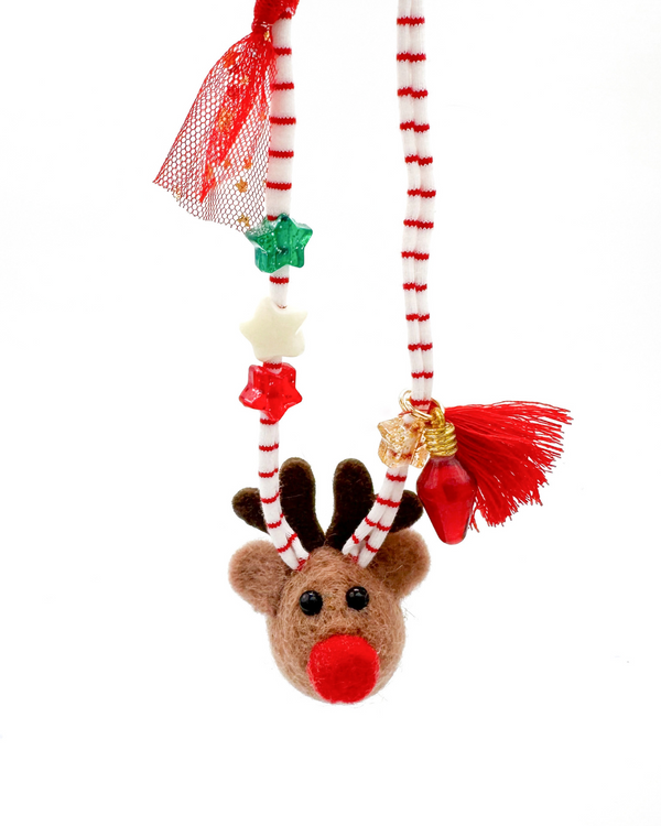 Red Nose (red cord) // Necklaces