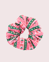 Strawberry Stripes // Scrunchies