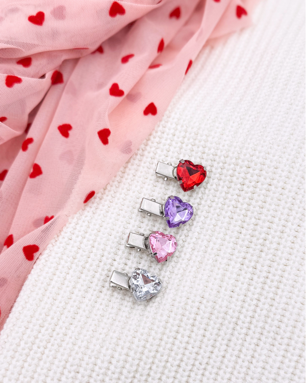 Mini Heart Gems // Specialty Clip