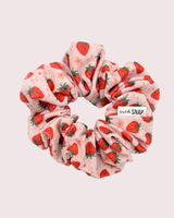 Strawberries on Pink // Scrunchies
