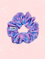 Cotton Candy Snowflakes // Scrunchies