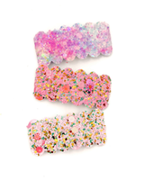 Summer Glitter // Snap Clips