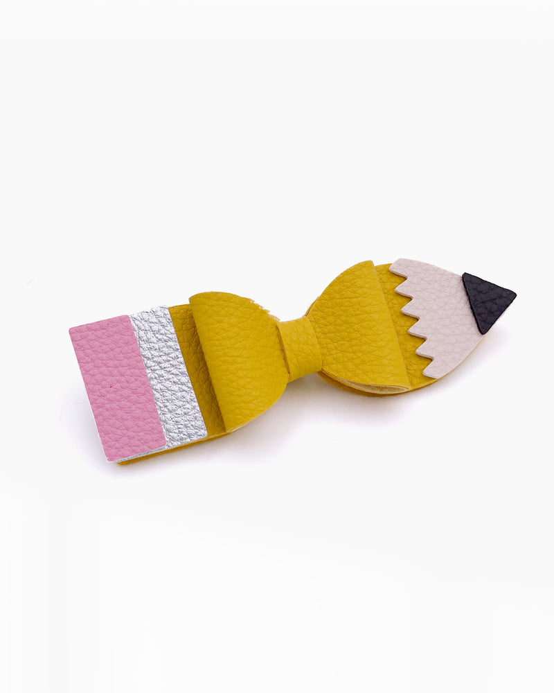 Pencil Leather // Bows