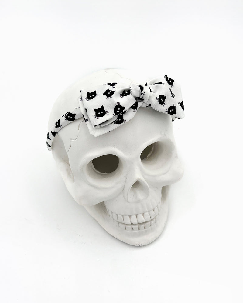 Black Cats // Bow Headband
