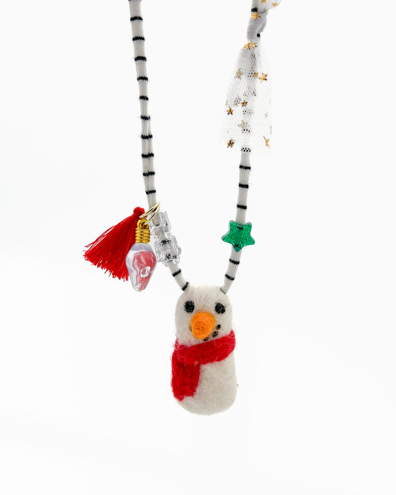 Red Snowman // Necklaces