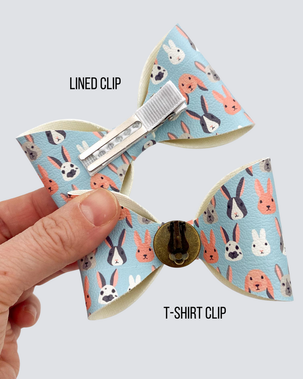 Plaid // Leather Bow Tie